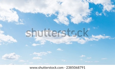 Photo white cloud on blue sky