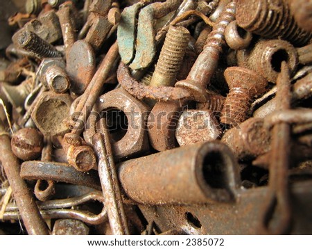 pile of bolts