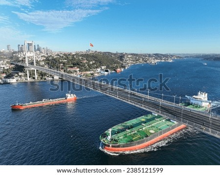 45. MARATHON IN ISTANBUL BOSPHORUS BRIDGE