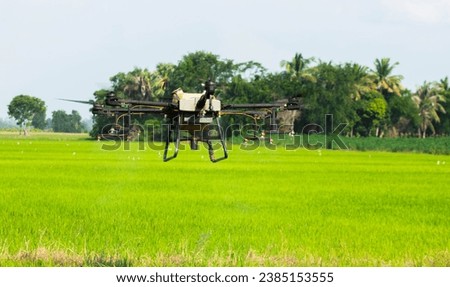 Agricultural drones are modern technology that is accurate in spraying and eliminating insects.