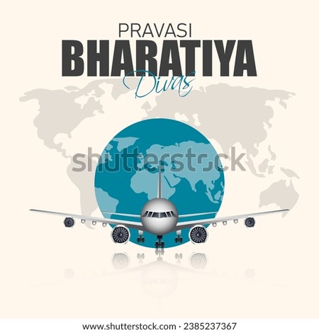 Pravasi Bharatiya Divas, or Non-Resident Indian Day, is a celebration of the Indian diaspora's contributions and connections to their homeland. Royalty-Free Stock Photo #2385237367