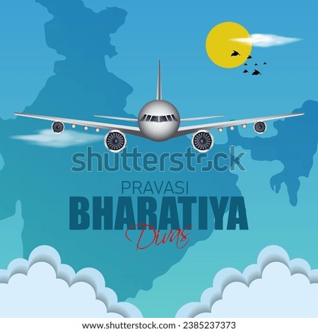 Pravasi Bharatiya Divas, or Non-Resident Indian Day, is a celebration of the Indian diaspora's contributions and connections to their homeland. Royalty-Free Stock Photo #2385237373