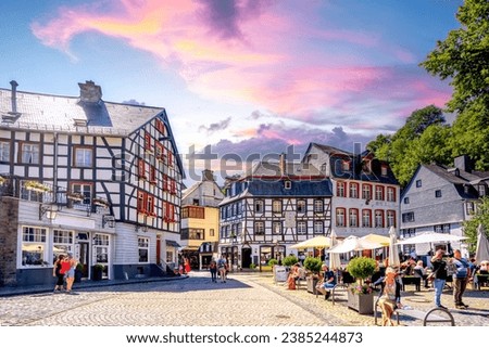 Old city of Monschau, Germany 