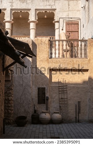Street view of an ancient Middle Eastern city.