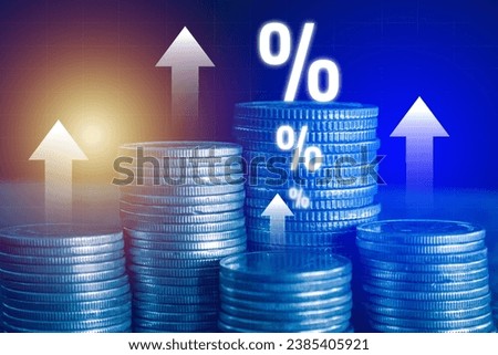 Stock market or forex trading graph and candlestick chart suitable for financial investment concept. Economy trends background for business idea and all art work design