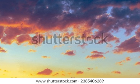 Clouds dawn sunset romance. Isn't the cloud beautiful? They may change over time, but their beauty never fades.