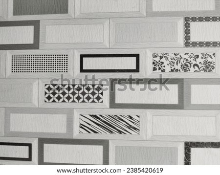 background white wall with texture motif