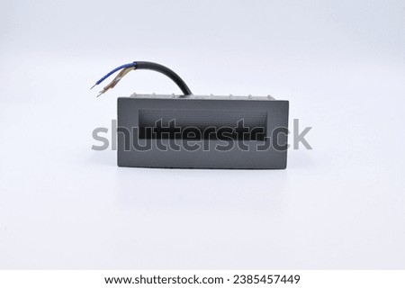 Indoor and Outdoor steplights for commercial and fancy purposes isolated on a white background 