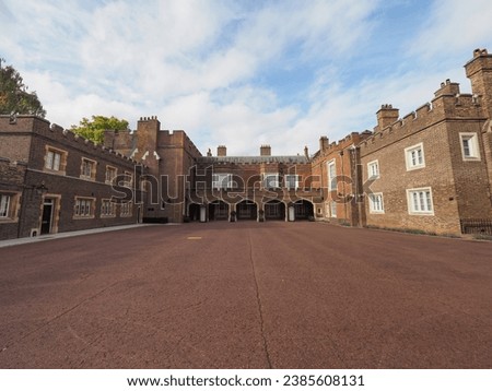 St James Palace in Pall Mall in London, UK Royalty-Free Stock Photo #2385608131