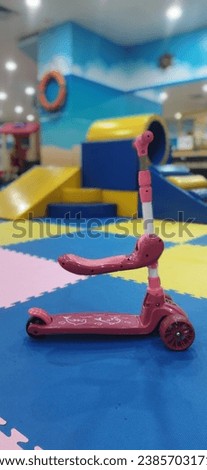 children's games: brickd balocks, trampolines, soft balls, slides, piggyback horses, wooden xylophones, puzzles, police stations, scooters and swings kids zone