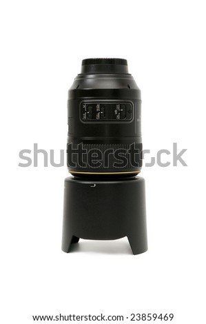 lens isolated on a white background