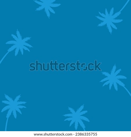 coconut pattern vector background editable, suitable use for background for social media post, card, or banner