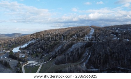 Montagne de ski à mont-St-Sauveur