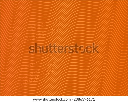 Background of Liquid Wave Lines and Orange Yellow Gradient Colors.