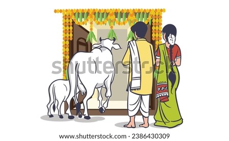 Grihapravesham: The Significance of House-warming, Gruhapravesha Pooja
House Warming Ceremony | Griha Pravesh Puja | Gruha Pravesham Pooja Royalty-Free Stock Photo #2386430309