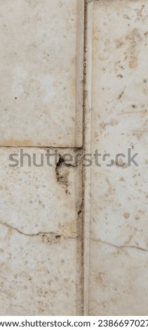 texture background of a marble wall in park.  Royalty-Free Stock Photo #2386697027