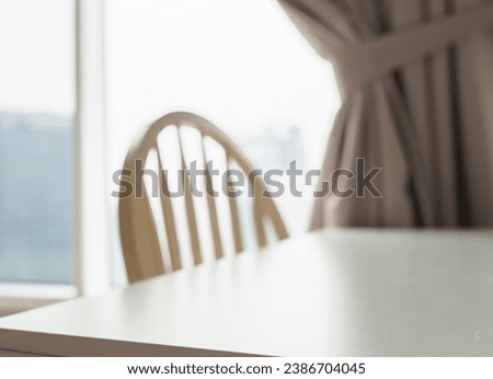 empty tabletop in the room