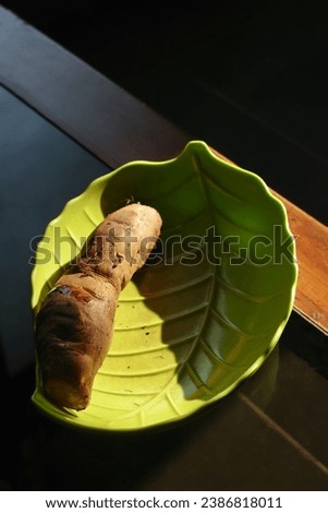 roasted sweet potato, a simple snack