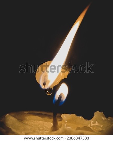 Indulge in the warmth and ambiance of this enchanting candlelight picture. The flickering flames cast a soft, golden glow, creating an intimate and serene atmosphere. The play of shadows and highlight