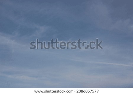  A blue sky with clouds