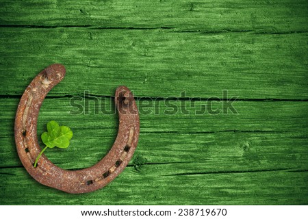 St. Patricks day, lucky charms Royalty-Free Stock Photo #238719670