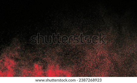 Background wallpaper with sparks, sparkles, and glitter in various basic colors. Picture of a brick wall and bright colors.