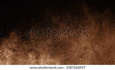 Background wallpaper with sparks, sparkles, and glitter in various basic colors. Picture of a brick wall and bright colors.