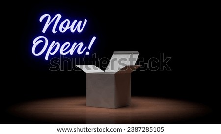 The background image includes text such as 'Now open,' 'Coming soon,' 'Love you,' 'You're welcome,' 'Merry Christmas,' 'Thank you,' 'Big sale,' and 'Happy Holidays. Royalty-Free Stock Photo #2387285105