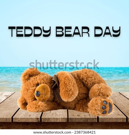 cute little teddy bear arts, a beautiful young woman kiss little bear, with her eyes closed gently presses her cheek to the muzzle of a teddy bear, teddy bear in different pose for love background.