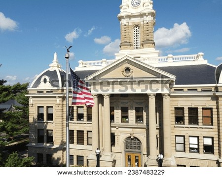 City hall in anytown USA