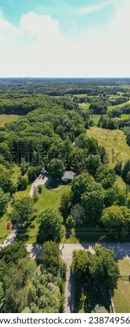 Immerse your visual narratives in the idyllic charm of these captivating cottage, summer, and farm houses, captured with breathtaking precision through stunning drone photography. Each image tells  al