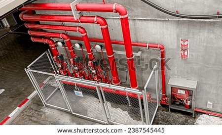 Water pipes inside the building are safe.
Fire extinguishing system within the factory.
fire hose system Installed in office buildings and factories.
