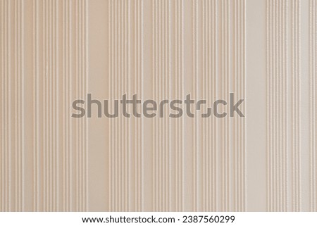 Cement with stripe. Vertical stripe plastered wall. Structural plaster on wall.
