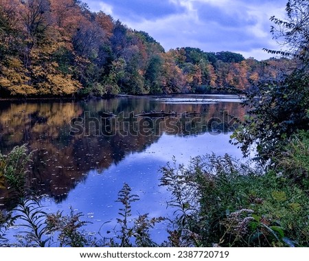 Canada's autumn colors landscape photo