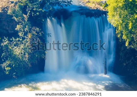 Long exposure photography of Nant and Fall waterfalls
