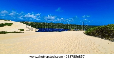 Ponte Negral beach Natal Rio Grande do Norte Brazil Royalty-Free Stock Photo #2387856857