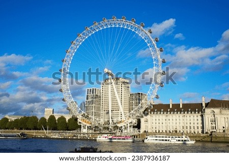 From the regal elegance of Buckingham Palace to the dynamic streets of Soho and the tranquil Riverside along the Thames, these photograph encapsulate the diverse and timeless allure of the iconic city Royalty-Free Stock Photo #2387936187