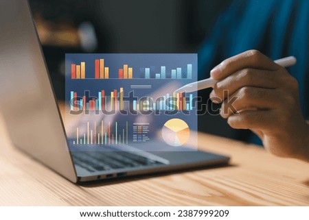 Utilizing an intuitive interface and Agile methodology, companies can streamline their operations by thinking creatively, using Benchmarking data to optimize warehouse management. Royalty-Free Stock Photo #2387999209
