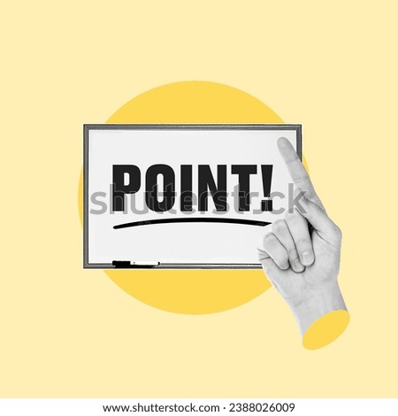 Pointing to a point, using Blackboard to explain point, Points, Punctuation, Indicate, Instructor, Occupation, Teacher, Business, Examine, Teach, Sensei, Validation, Verification, Learn, English Royalty-Free Stock Photo #2388026009
