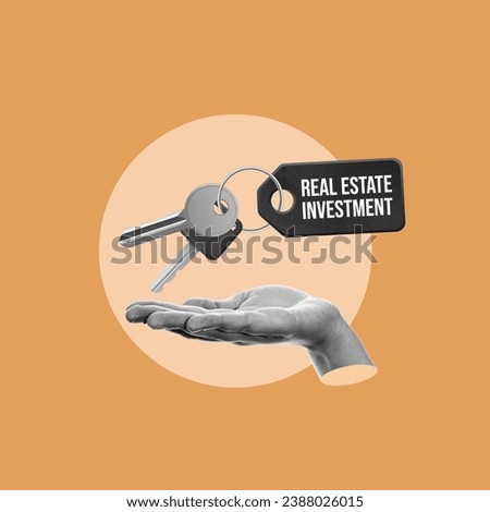 Hand and key, real estate investment, Commercial real estate property, Investment, Financial profession, Open with key, Grab, Real estate agent, Financial advisor, Hidden face, Communication