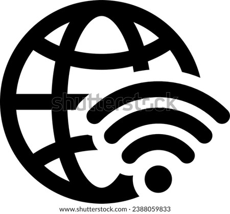 internet icon vector. sign, symbol