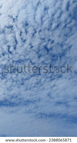 a photo of clouds looks beautiful