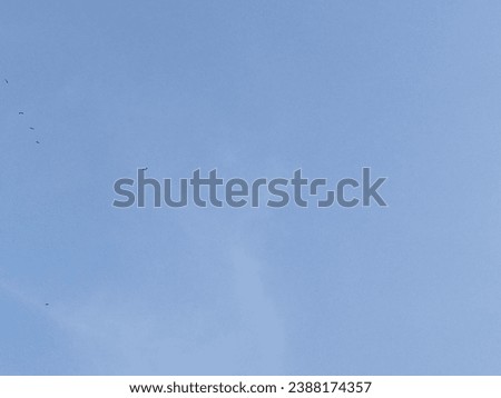 This is a blue sky picture 