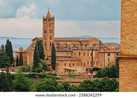 Basilica di San Clemente in Siena Italy Royalty-Free Stock Photo #2388342299