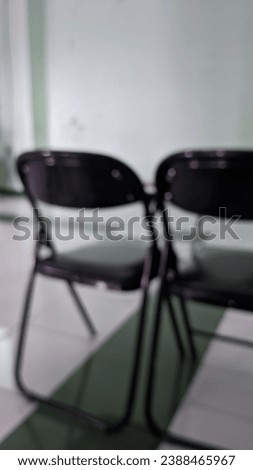 Black Campus Chairs: A Duo of Academic Seating. Blur