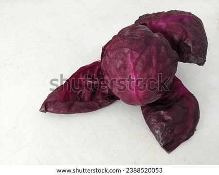 Some photos of Red Cabbage for condiment of salad