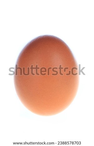 Eggs on a white background, close-up pictures