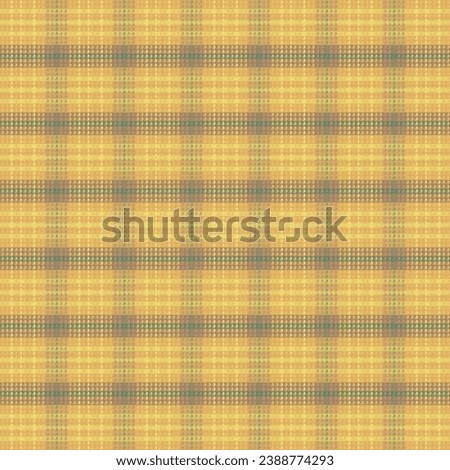 Tartan plaid pattern with texture and nature color. Vector illustration.
