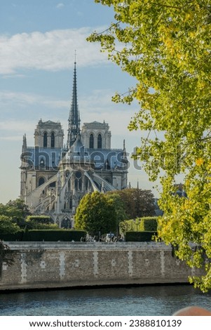 Cathedral of Notre Dame de Paris Royalty-Free Stock Photo #2388810139