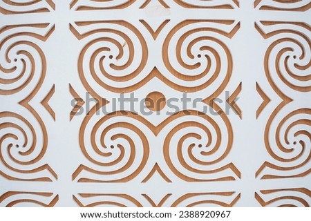 decorative wooden picture background, made of plywood for wall decoration and background